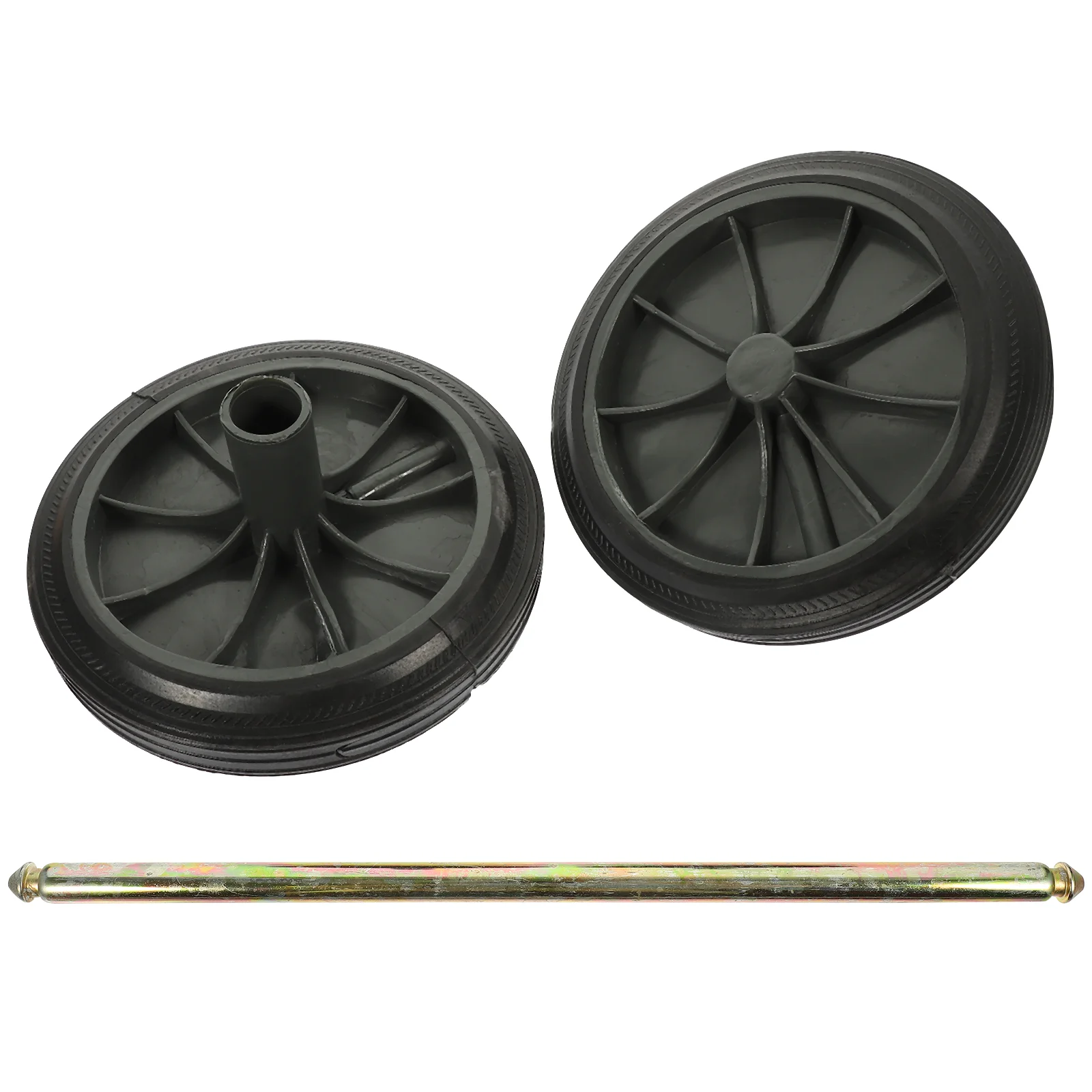 

Can Garbage Trash Wheel Wheels Pulley Bin Replacement Wastebasket Caster Roller Accessories Dustbin Pails Kitchen Base Toter Box
