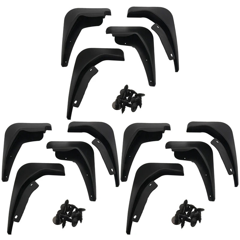 

3X Molded Mud Flaps For Ford Fiesta Mk7 2009 - 2017 Mudflaps Splash Guards Mudguards 2010 2011 2012 2013 2014 2015 2016