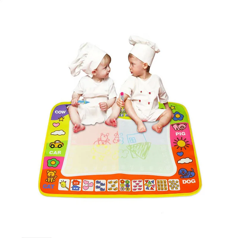 

Hot Sale Children's Magic Water Canvas Blanket Write Graffiti Pen Doodle Baby Toy Creative Reuse Learning Education Puzzle Toy
