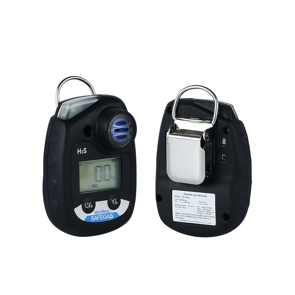 

Mining Single Gas Detector Honeywell SensorCL2/H2/SO2 /H2S ATEX IECEX CE IP68 Single Gas Detector