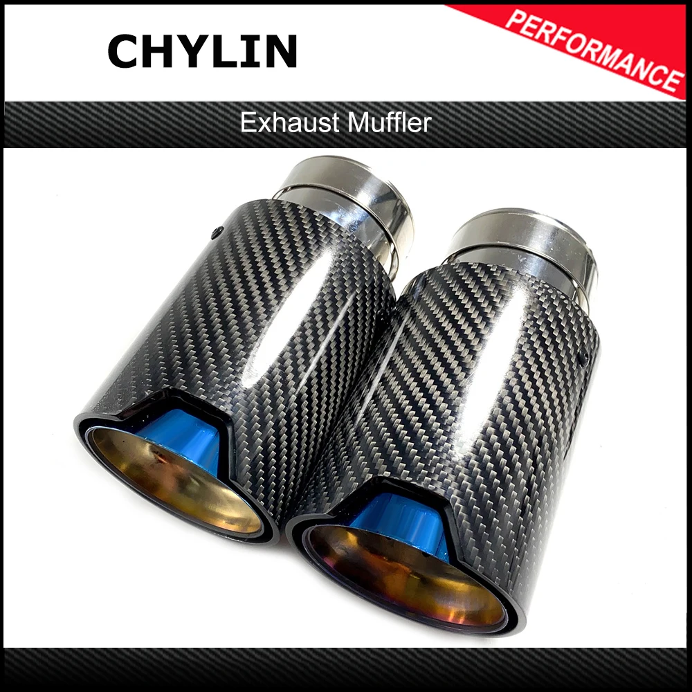 

Выхлопная труба BMW для M135i M140i M235i M240i M335i M340i M435i M440i M2 M3 M4 M Performance Синий наконечник глушителя, хвостовая насадка