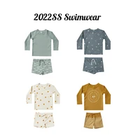 rc brand 2022ss kids brand swimwears for boys and girls designer children summer clothes bathing suits stylish baby swimsuit