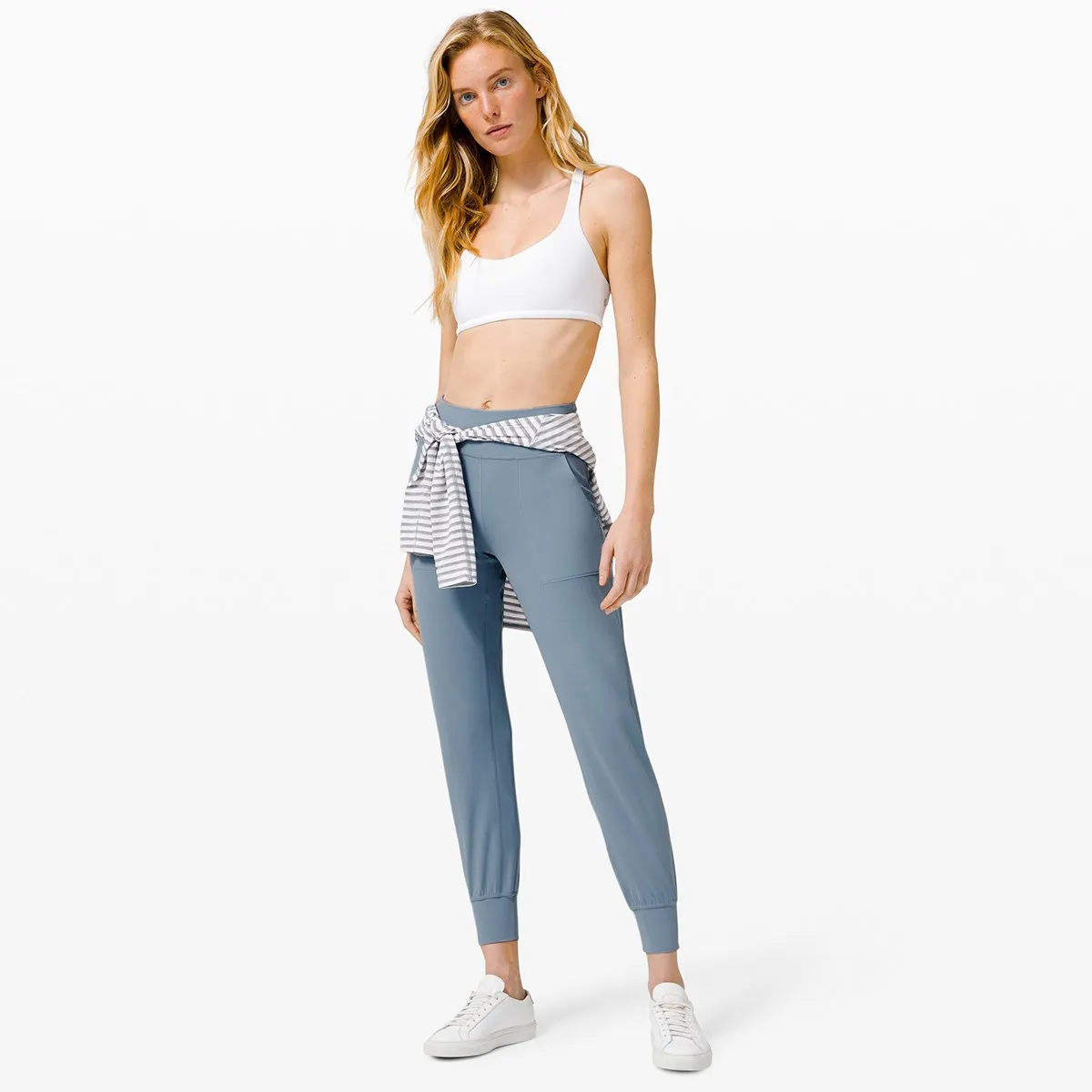 

Loose Yoga Pants Pockets High Waist Sport Leggings Comfortable Fitness Long Pants Casual Stretchy Breathable Cosy Gym Clothing