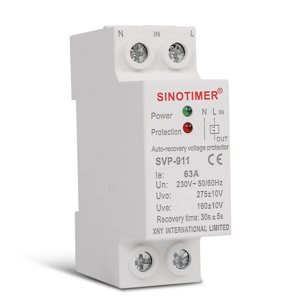 Реле контроля напряжения sinotimer