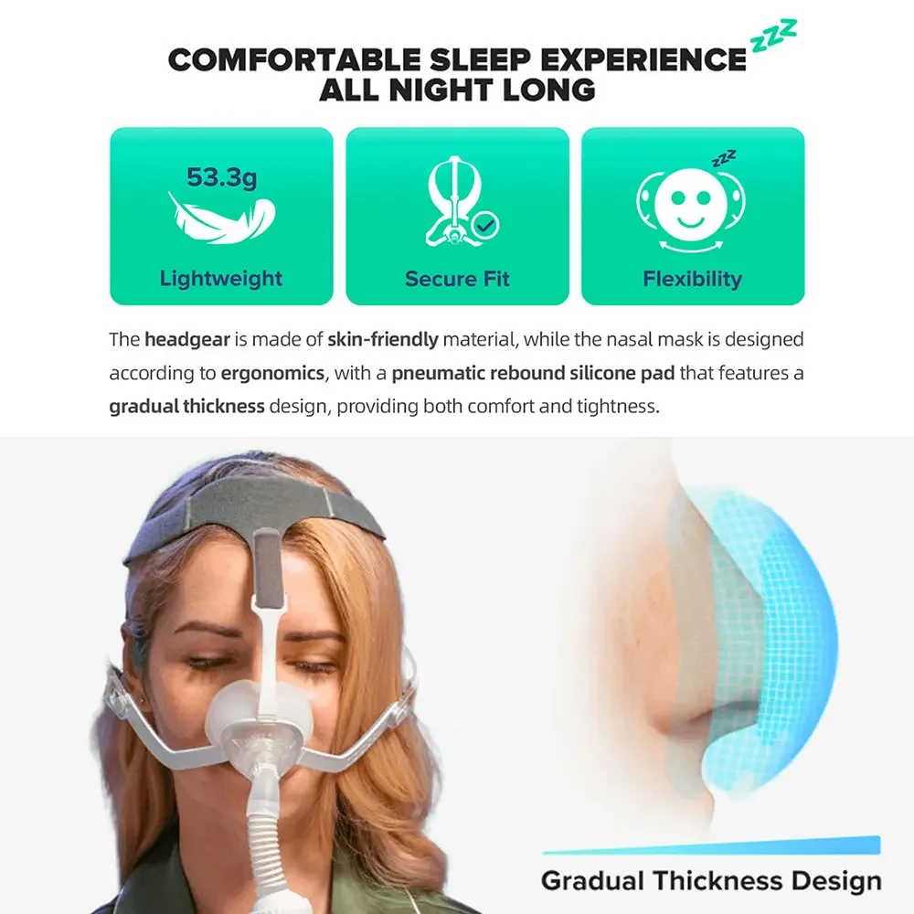 Автоматический вентилятор CPAP Респираторная машина Устройство апноэ во сне