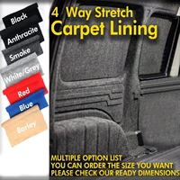 camper van lining anthracite super 4 way stretch for vw t6 5 transporter easy fit carpet kit inc trimfix