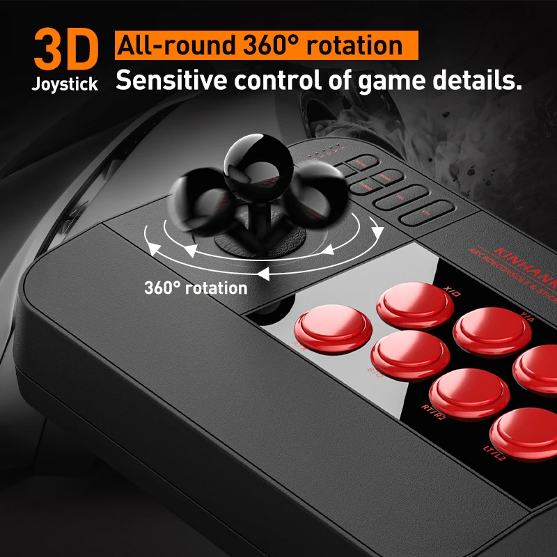 Супер X Kinhank консоль и палка 8 в 1 аркадный джойстик для PS3/PS4/SWITCH/TV Box/Windows видео