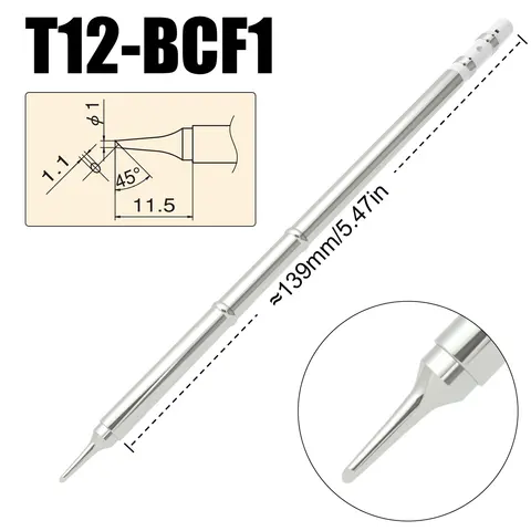 Сменные паяльные жала T12-B2 BC2 C4 для Hakko fx951