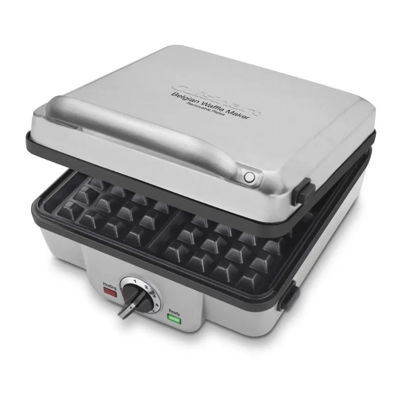 

HAOYUNMA Waffle Makers Belgian Waffle Maker with Pancake Plates