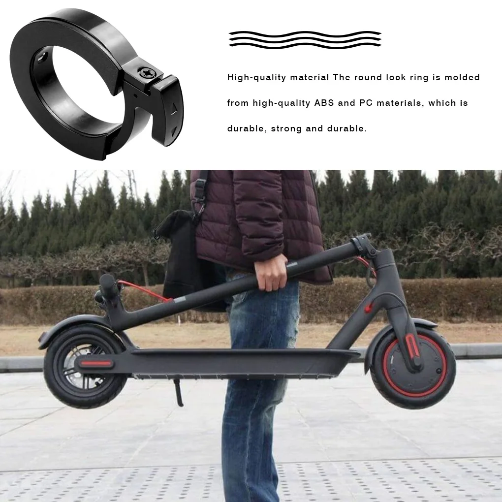 

Scooter Front Tube Stem Folding Locking ABS Plastic Guard Ring Replacement for Xiaomi M365/Pro