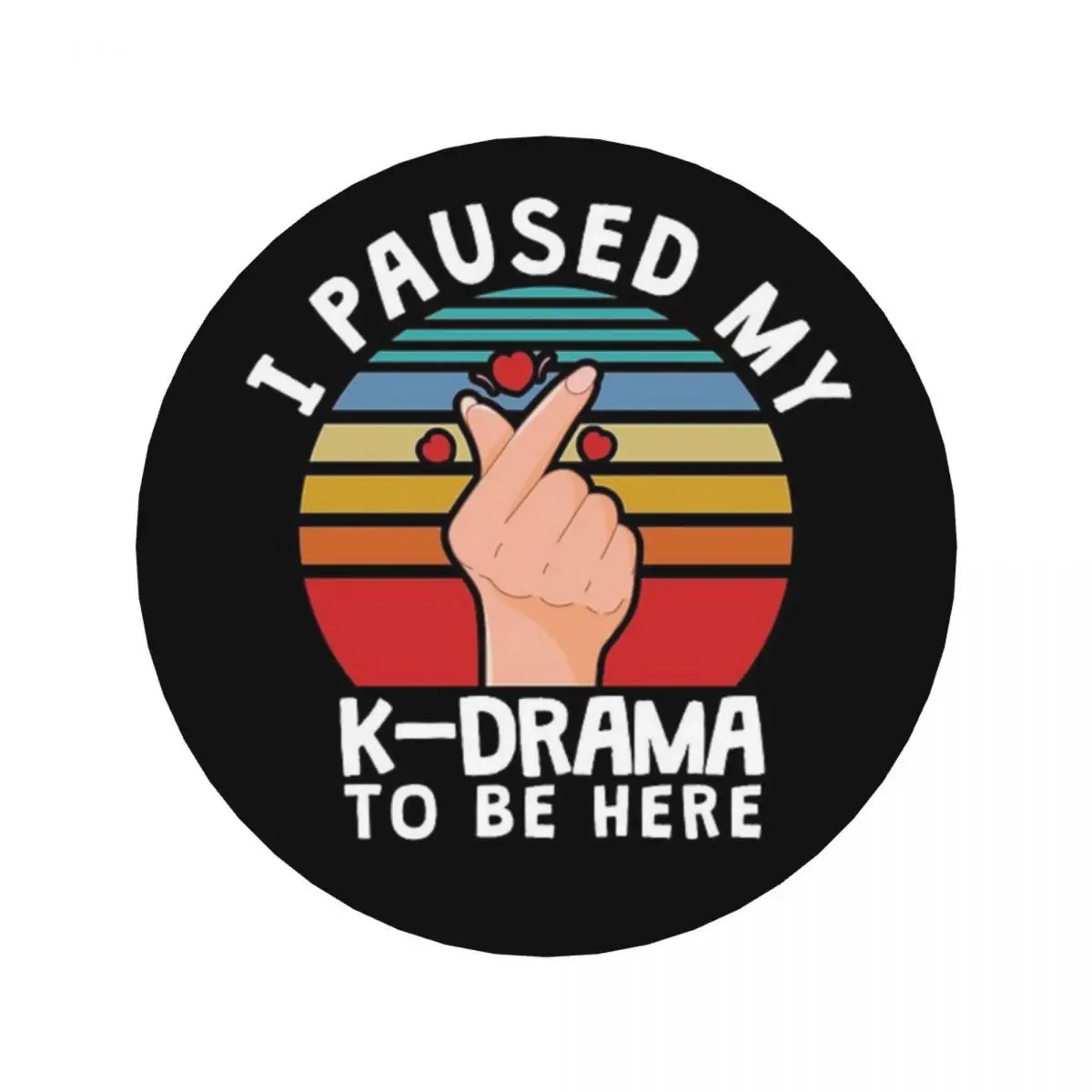 Я пришел свою K-Drama чтобы быть здесь KDrama акриловые магниты на холодильник