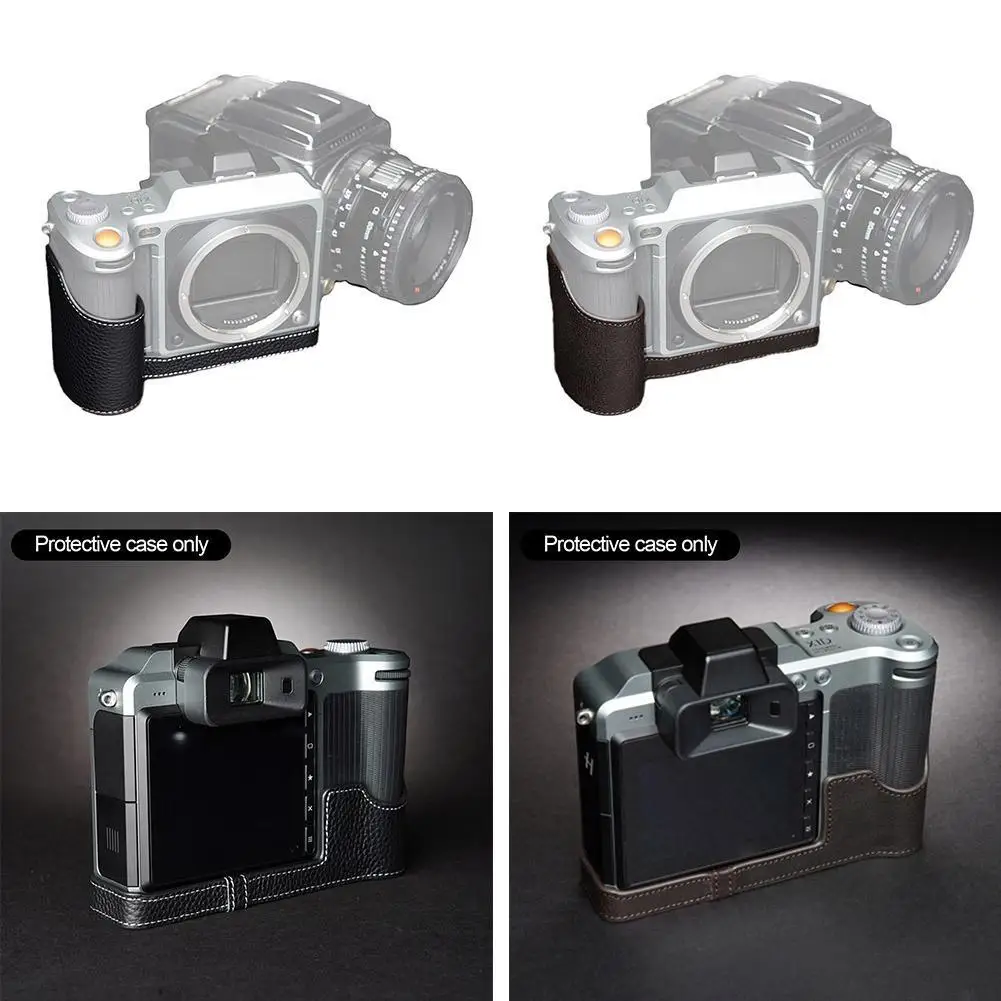 

Vintage Leather Camera Protective Case For Hasselblad X1D/X1Dii Camera Holster