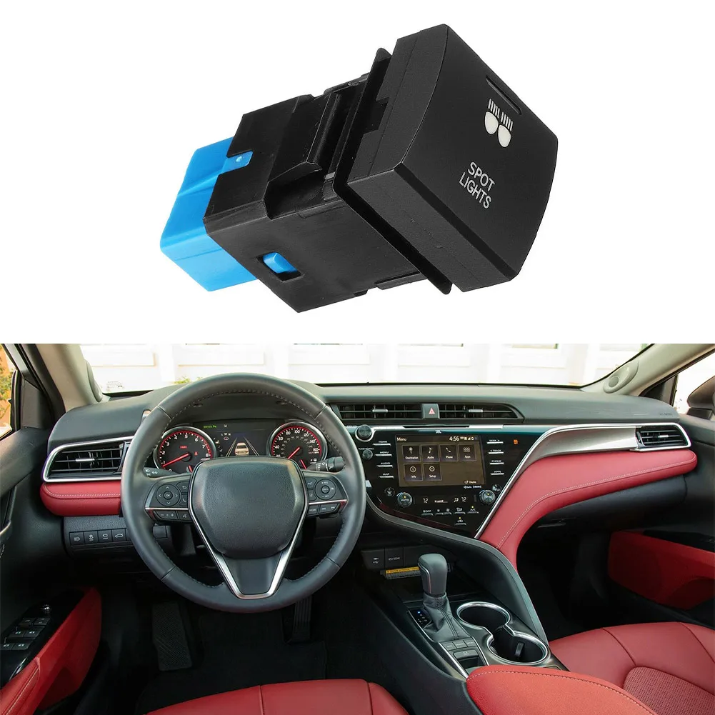 

Button Part Car Light Push Switch Driving Light Output Circuit Protection 12V DC