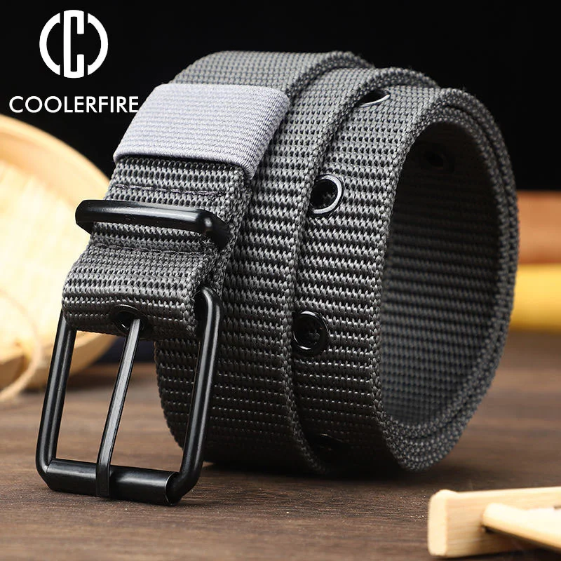 

Men Belts Ar Military Canvas Nylon Webbing Belt Fashion Casual Designer Unisex Belts High Quality Sports Strap HB061