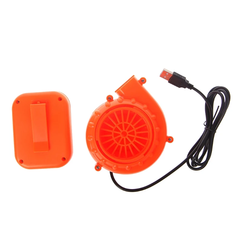 

Electric Mini Fan Air Blower For Inflatable Toy Costume Doll Battery Powered USB