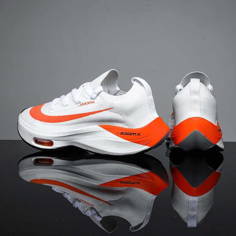 

Men and Women Sport Running Marathon Shoes Summer Breathable Walking Jogging Sneakers Big Size 39-47 Outdoor Athletic Gy Trainer