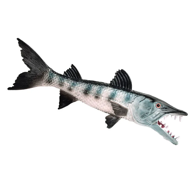 

New Realistic Sea Animal Solid Simulation Wolffish Figurine ABS Action Figure Model Collection EducationAl Toy For Children Gift