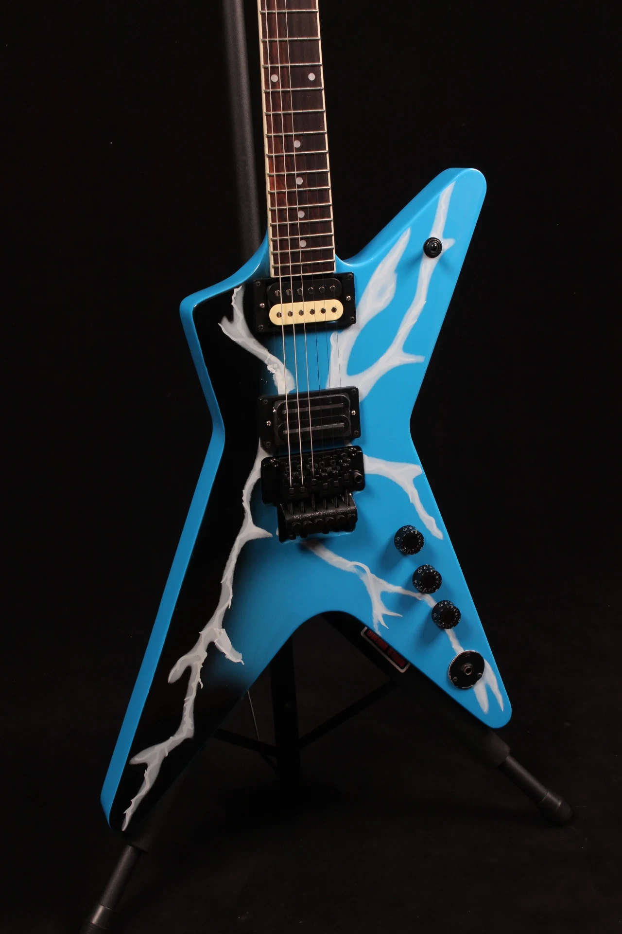 

Dimebag Electric Guitar Clear lightning bolts Hot Sale
