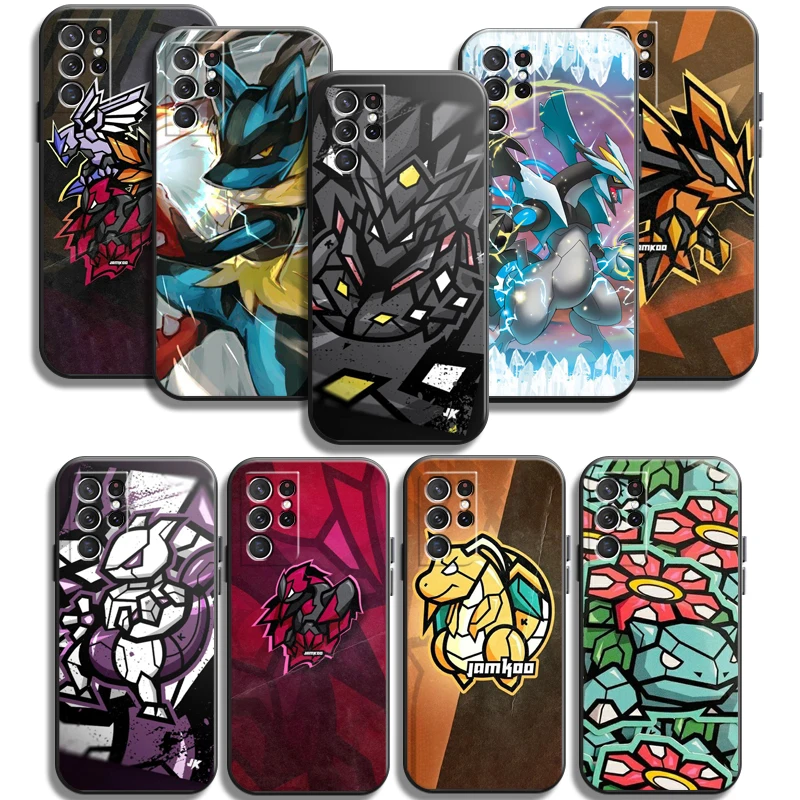 

2022 Pokemon Phone Cases For Samsung Galaxy A31 A32 A51 A71 A52 A72 4G 5G A11 A21S A20 A22 4G Back Cover Funda Soft TPU Carcasa