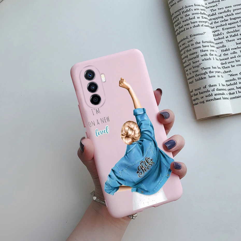 

Мягкий силиконовый чехол для Huawei Nova Y70 Plus NovaY70 Y 70 6,75''