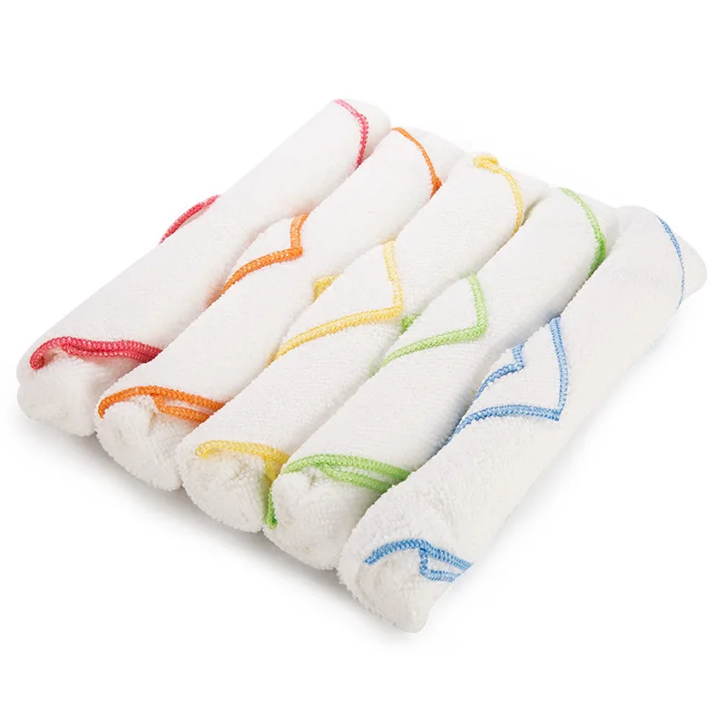 

Microfiber Towel Absorbent Kitchen Cleaning Cloth Non-stick Oil Dish Towel Rags Napkins Tableware Household Cleaning Towel
