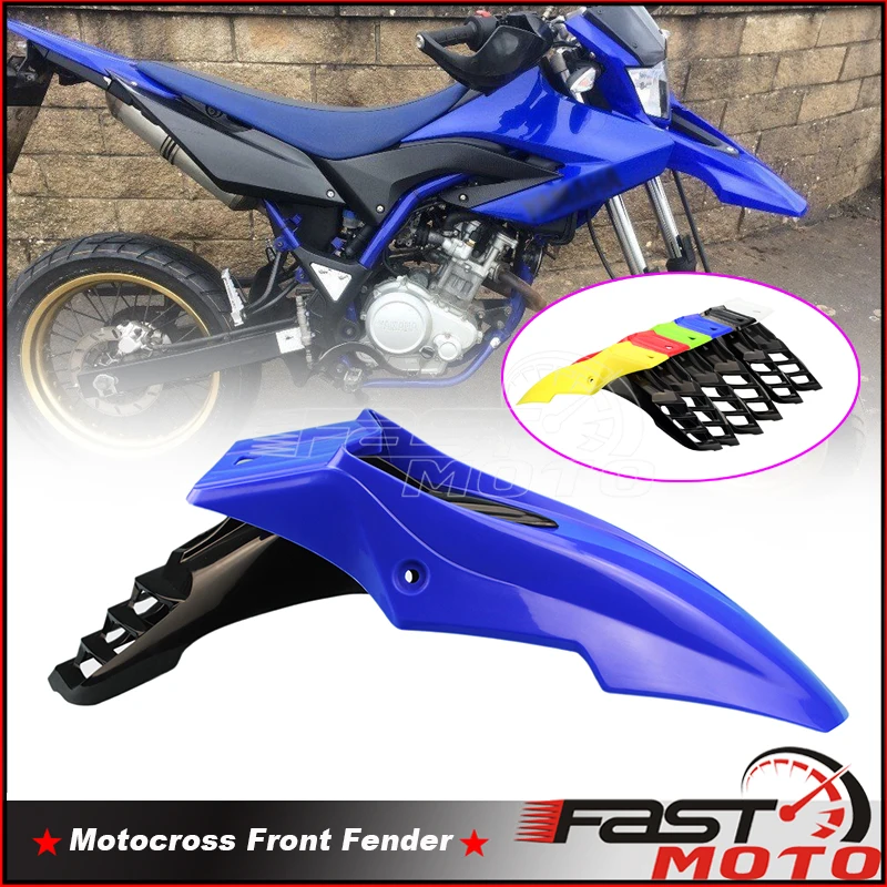 Брызговики для мотоцикла, Универсальные Передние Защитные накладки для мотоциклов Honda, Yamaha, Suzuki, Kawasaki, WR, XR, DRZ, KX, YZ, SXF, MX, SX