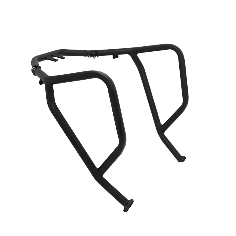 Фото Защитные дуги (краш-бары) для двигателя Honda XL750 TRANSALP 2023-2024, черные/серебристые, для рамы XL 750 Transalp №5