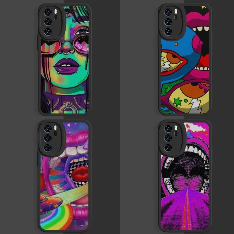 

Красочные фотообои для Vivo Y17 Y20 Y53S Y77 Y55S Y32T Y77E IQOO9 X80 X60, Роскошный чехол для мобильного телефона