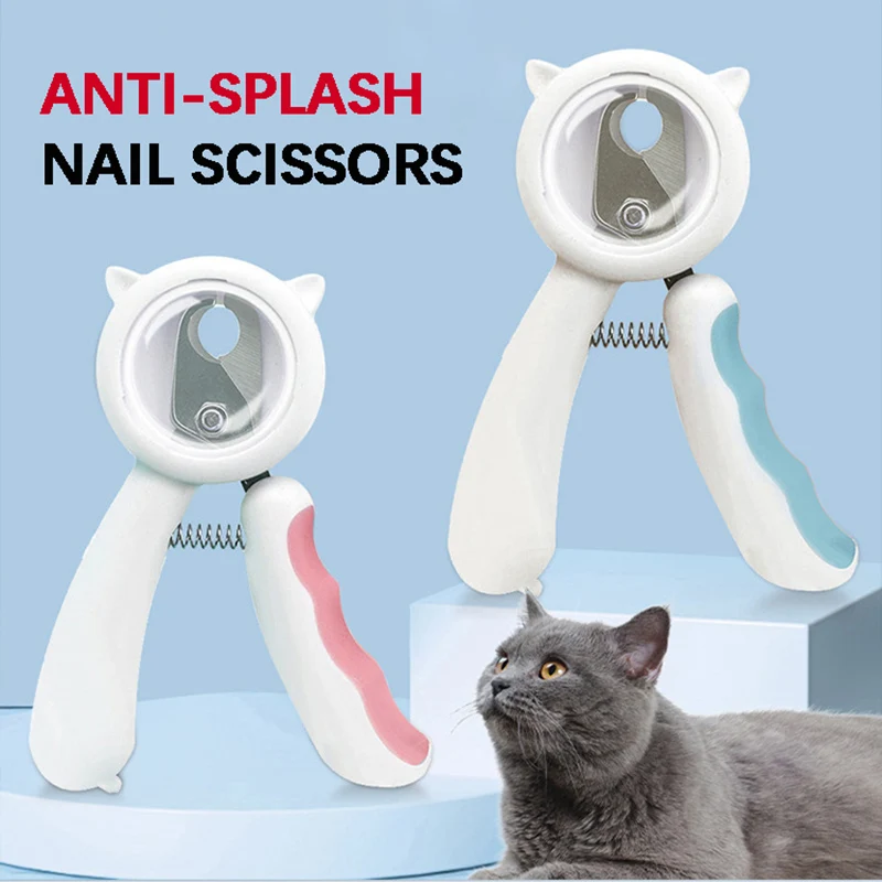 

Anti-Splash Pet Nail Clipper Dog Nail Toe Claw Clippers Scissors Cat Trimmer Grooming Tools for Puppy Kitten Cats Supplies