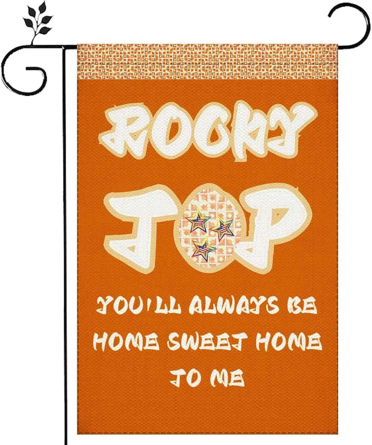 Садовый флаг Теннесси Vols Роккивый верхний двор Декор You'Ll Always Be Home Sweet To Me