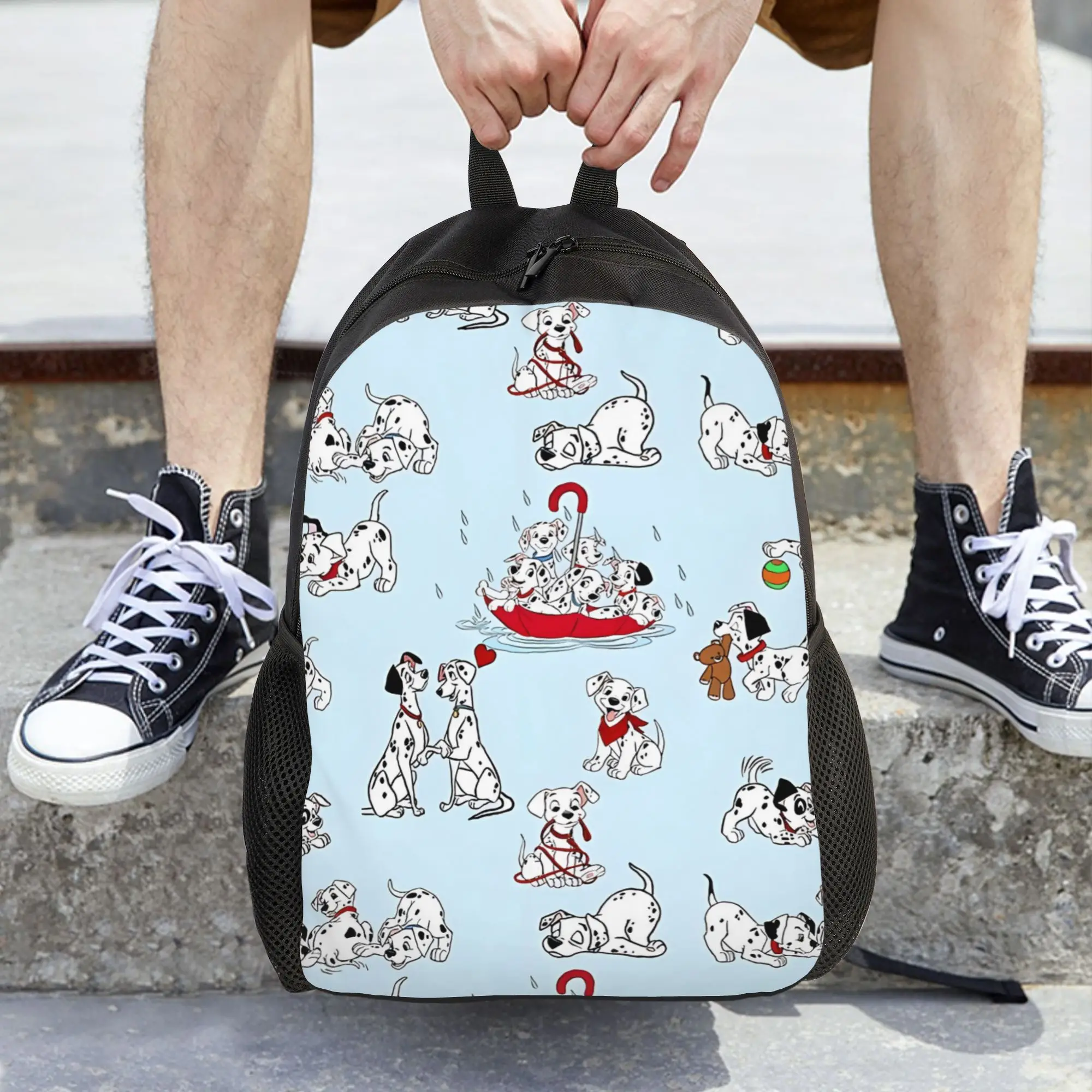 Рюкзак Disney Spots And Smiles Dalmation Collage с изображением 101 далматинца и 102 далматинцев, новый, к началу учебного года (art.: 3920d854768cf) - 3920d854768cf