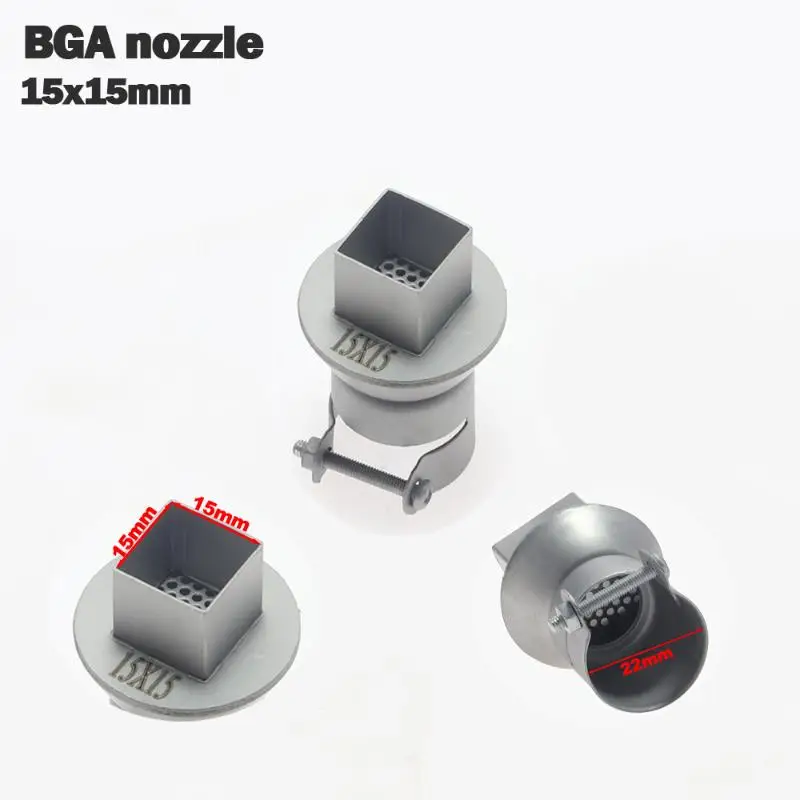 

Насадка BGA для термофена, сварочная насадка SMD для WEP YIHUA 853AAA SAIKE ATTEN 909D 858D
