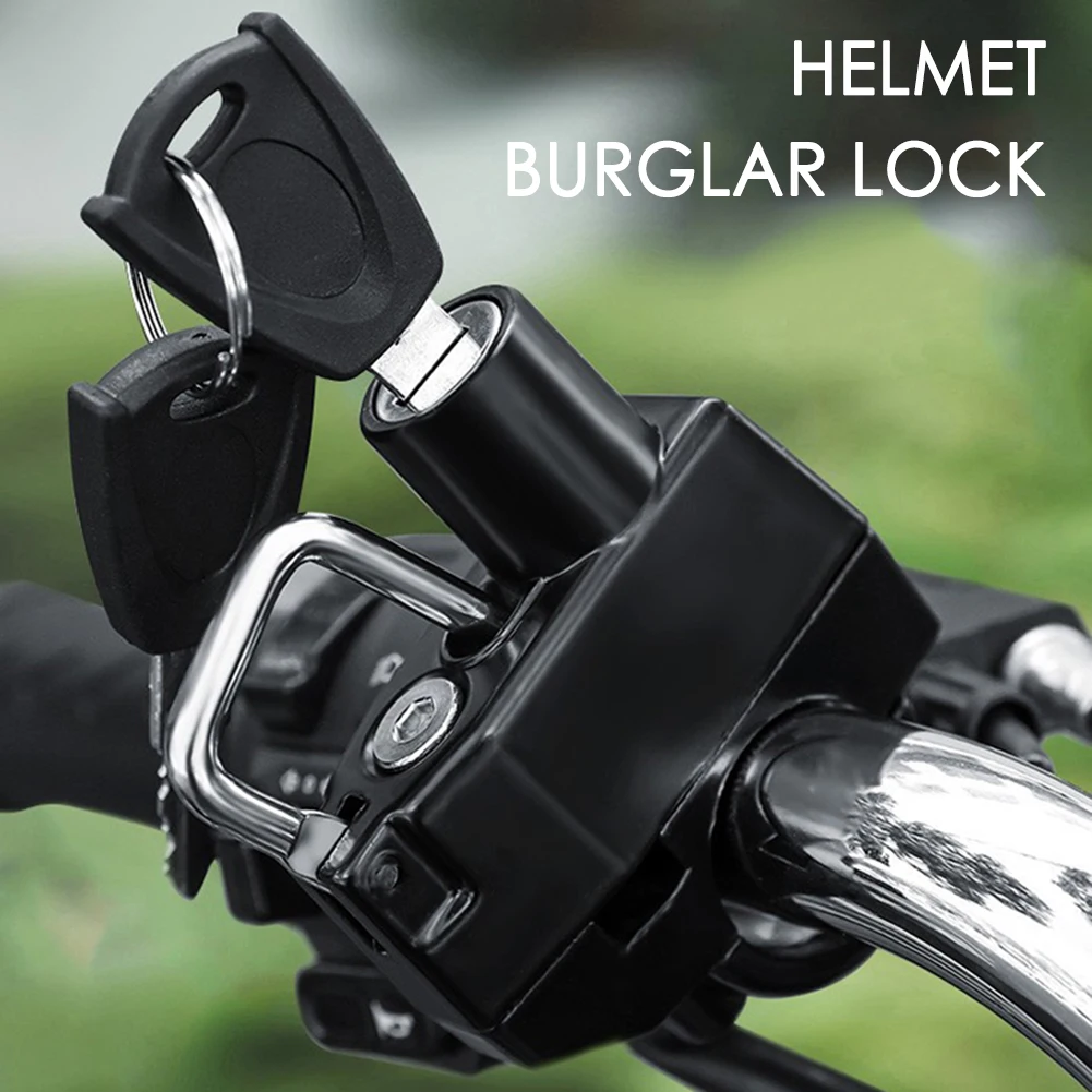 

Motorcycle Handlebar Lock Bike Helmet Locks Motor Locks Lock Accessories Anti-theft Security Safety Durable Portable Key Locking
