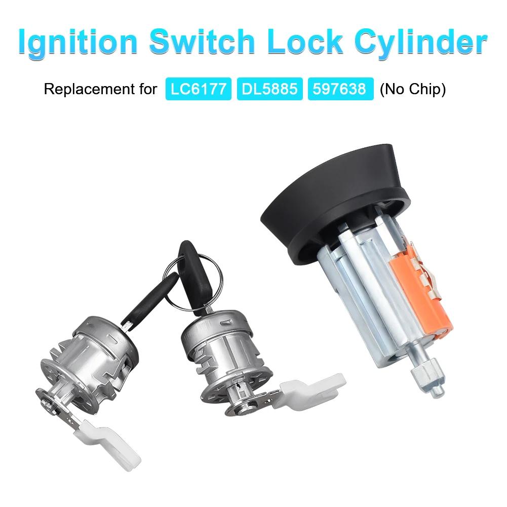Ford F150 F250 F350 Цилиндр Переключателя Зажигания С Ключами LC6177 DL5885 X2 597638 Электронное