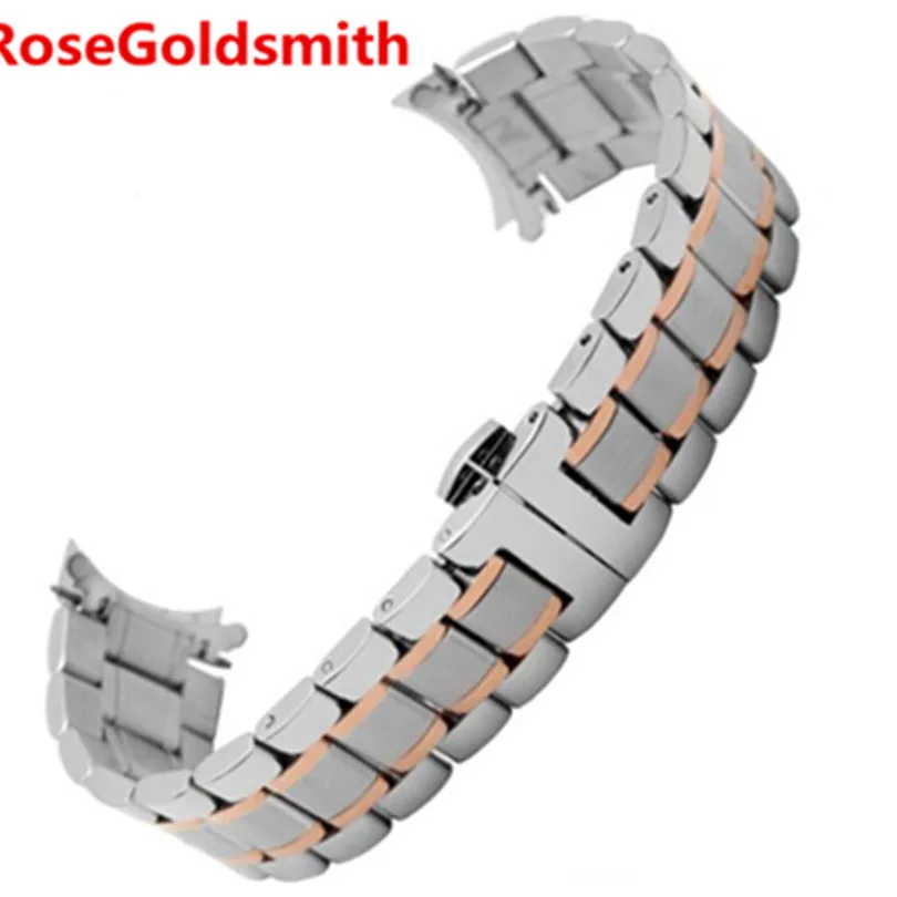 New Men and Women Watch Band Solid Stainless Steel Bracelet Fit For Longines L2 L4 19|20|21mm Stainless Steel Strap