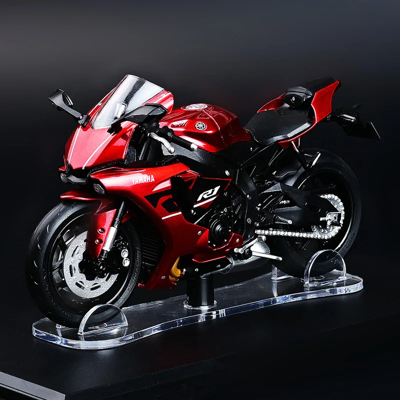 

Модель CM из сплава для мотоцикла 1:18 Yamaha R1, коллекционная статическая модель, украшение в подарок