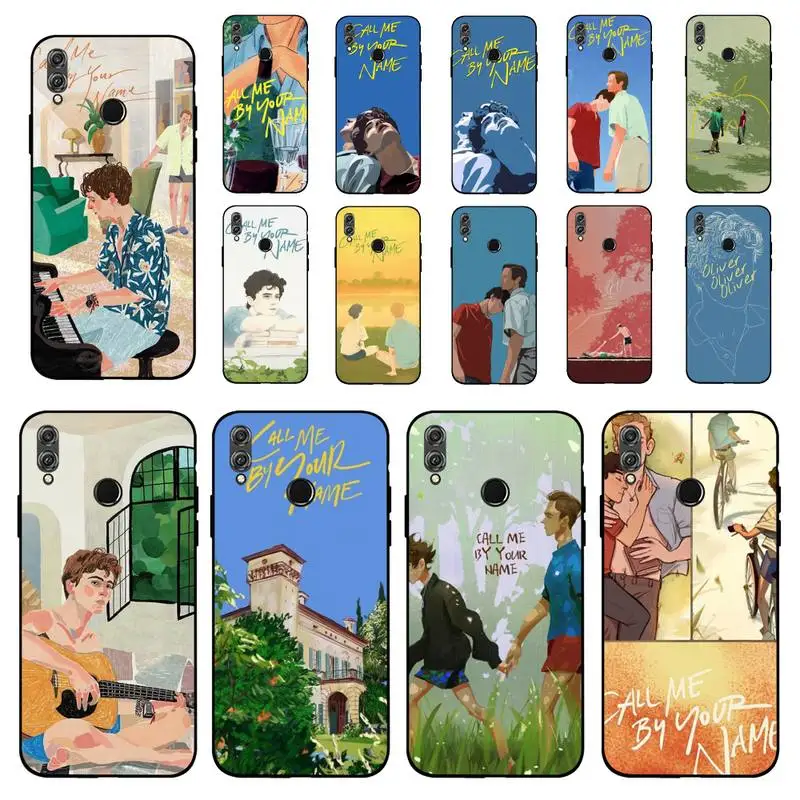 

Call Me by Your Name Phone Case For Huawei Honor 10 lite 9 20 7A pro 9X pro 30 pro 50 pro 60 pro 70 pro plus