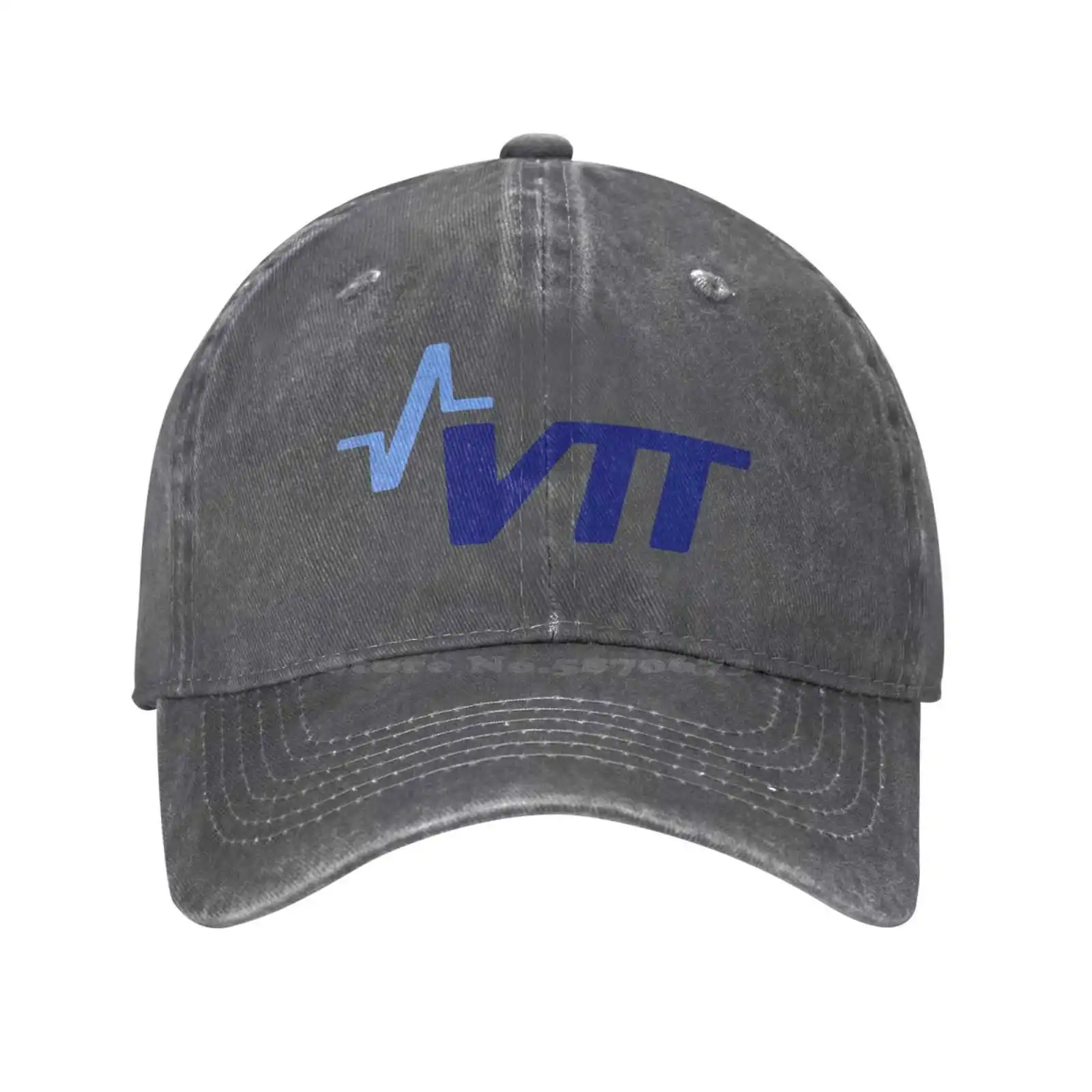

VTT Technical Research Centre of Finland Top Quality Logo Denim cap Baseball cap Knitted hat
