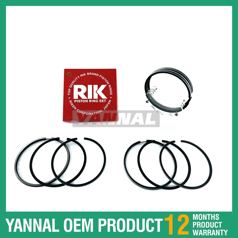 3TNM72 3TNM72-GGE Комплект поршневых колец 119517 -22500 для генератора двигателя Yanmar