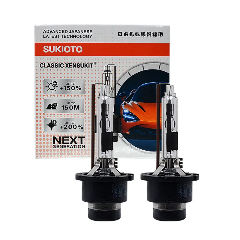 

2 шт. SUKIOTO JAPAN D2 D2S D2R 4300K 6000K 8000K D4S D4R Автомобильная ксеноновая лампа HID для 35 Вт 55 Вт комплект автоматических фар для Toyota Lexus
