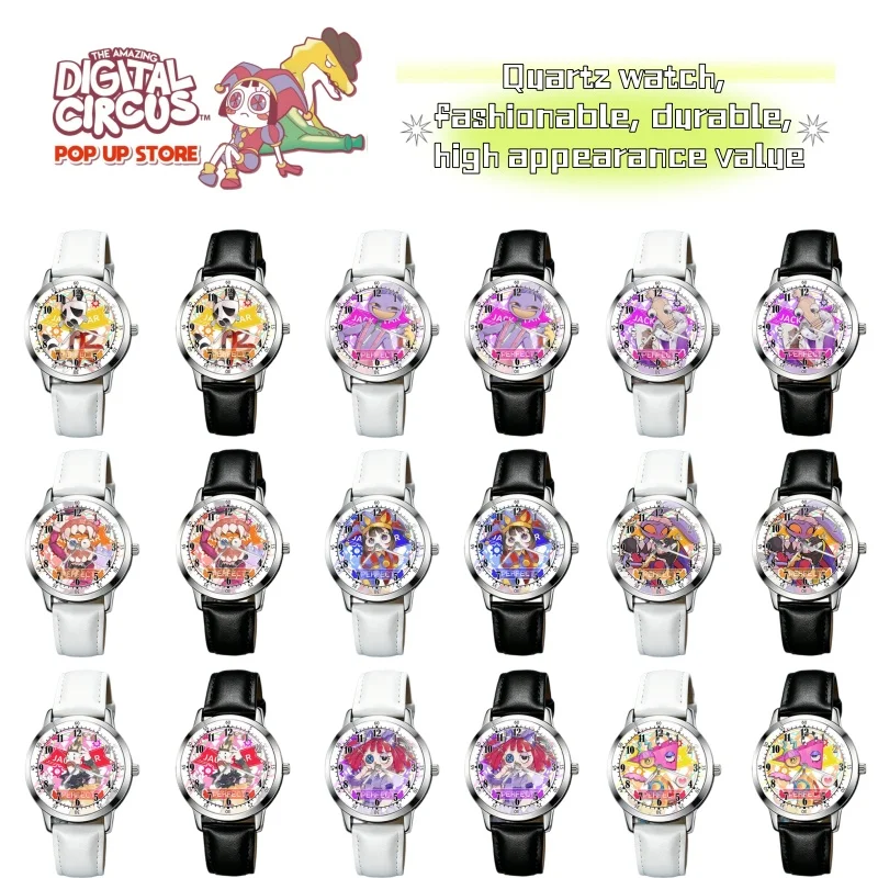 Фото Кварцевые часы Magic Number Circus Cartoon Anime, спортивные и прочные, стильные, аниме-товары, бесшумные и водонепроницаемые №1