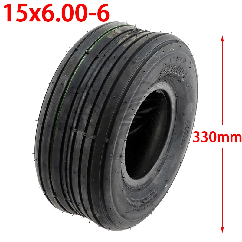 

15x6.00-6 vacuum tires15x6-6 for 168CC Karting Go Kart small Harley Motorcycle Refit Parts