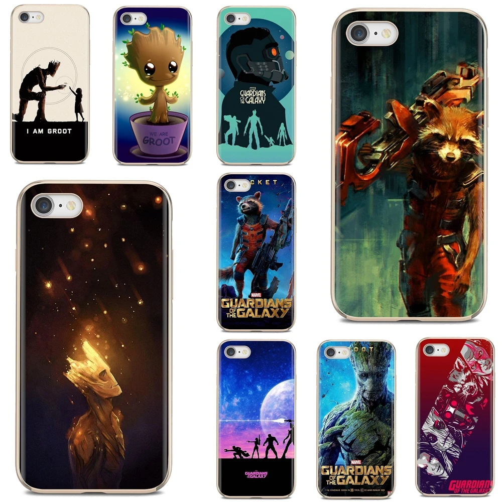 Чехлы из ТПУ для Sony Xperia XA Z3 Z5 XZ1 XZ2 Z Z1 Z2 compact M2 M4 M5 C4 C6 E3 T3 стражи Галактики Marvel Comics Hero |