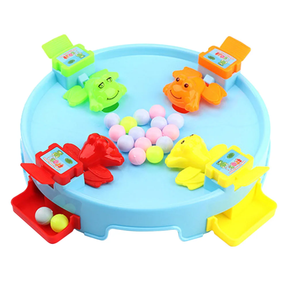 

1 Set Frogs Marble Swallowing Plaything Parent-child Interactive Plaything