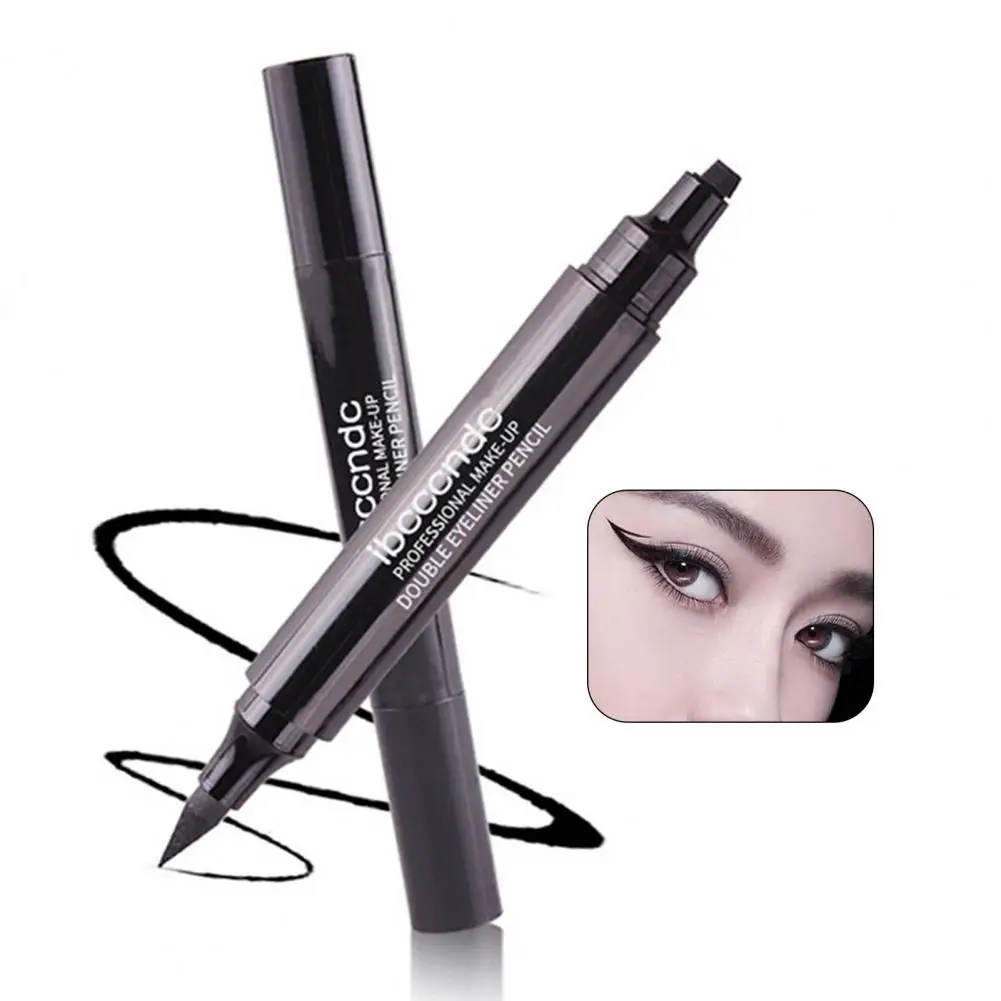 

3.5ml Eye Liner Fashion Triangle Sweat-proof Double-head Eyeliner Pen for Parties Makeup Eyeliner Eyeliner Pencil