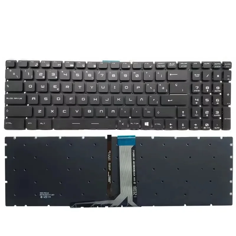 Клавиатура для ноутбука USRUSPFR для MSI GP62M GP63 GP65 GP72 GP73 GP75 GL60 GL62 GL63M GL65 GL72M GL73 GL75 GF75 GV62 CR72 CX72 (art.: 3920d135c8f2e) - 3920d135c8f2e