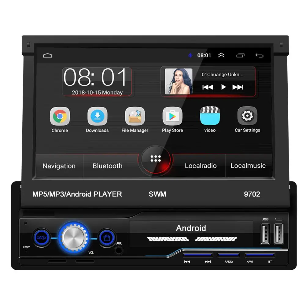

7 Inch Car GPS Navigation Radio Wifi USB Charging HD Touch Screen Car MP5 Player Car Radio Tuner For Android