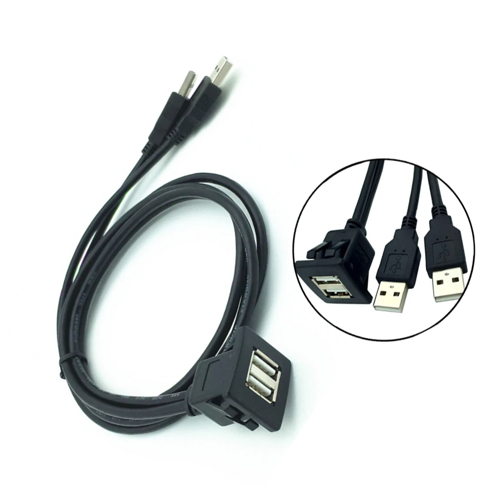 

Dashboardl Flush/Mount/Socket Socket Extension Cable Dual Male To female