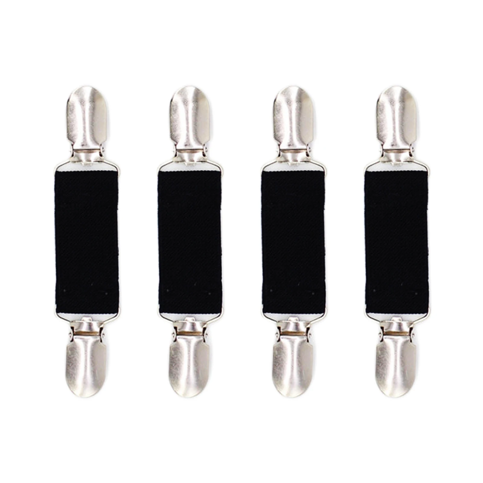 

4 Metal Dress Clips Back Garment Waistband Extender Clothes Accessory Multifunction Cardigan Sweater Blouse Shawl Clips