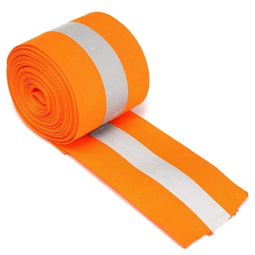 

Strip Luggage Clothes Tape Sewing Safety Reflective Warning Ribbon Florescent